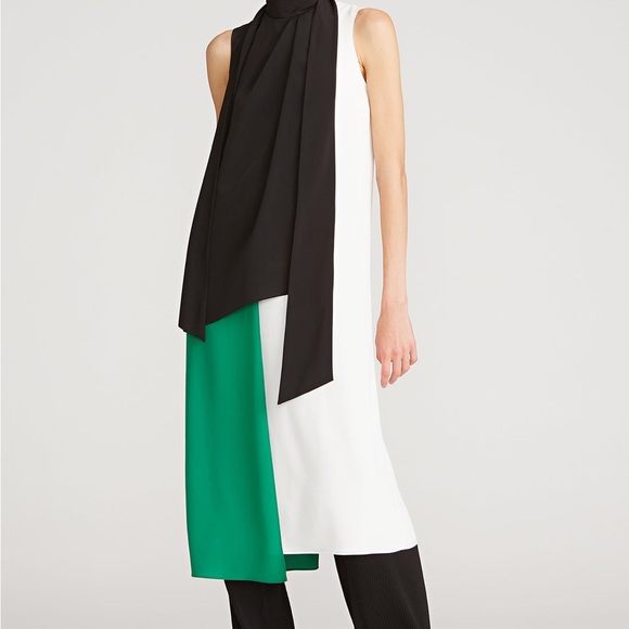 Halston tri color dress - Picture 11 of 11